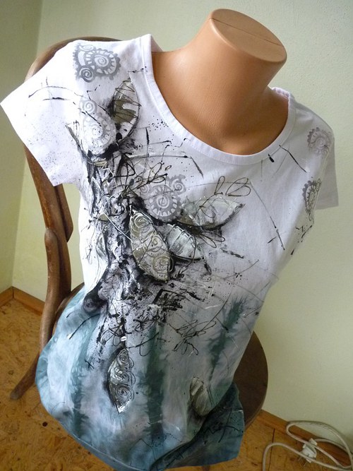 Triko"Listy", L, rezervace — foto 2
