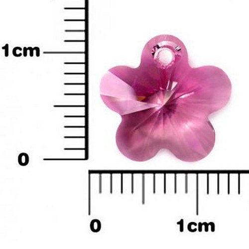 Swarovski kytičky - Fuchsia — foto 2