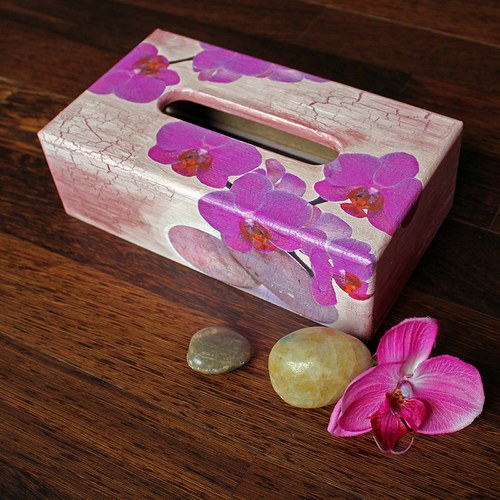Fialová orchidej — foto 3