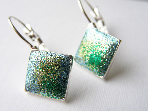 Koso blue-green glitter — foto 4