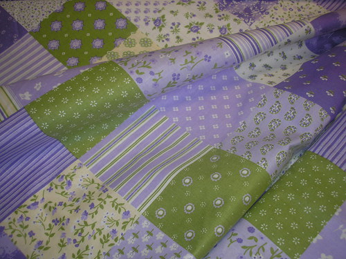 Látka - metráž - LILA PATCHWORK — foto 2