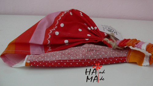 Patchworkový šáteček- čelenka — foto 2