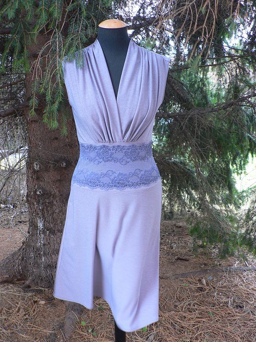 Úpletové šaty — foto 3
