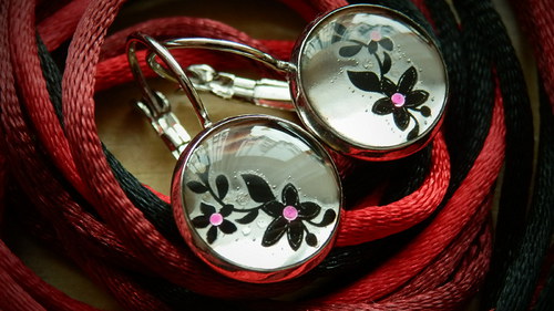Náušnice "seven tears for flowers" — foto 2