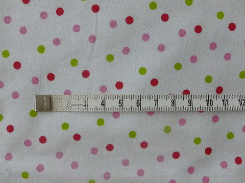 Látka - zbytek...puntíkatá... — foto 2