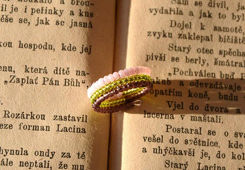 Prstýnek " Jarní probuzení " VÝPRODEJ — foto 2