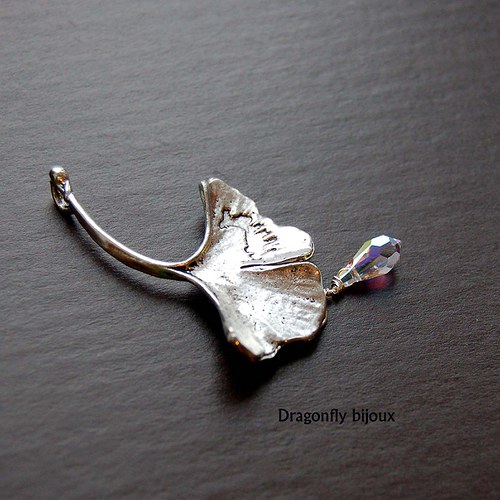 Ginko Leaf Pendant II — foto 2