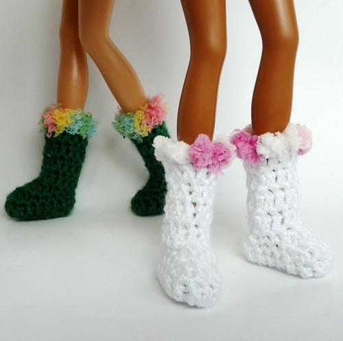 Bílé sněhule pro Barbie — foto 2