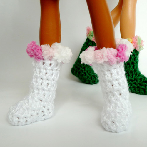 Bílé sněhule pro Barbie — foto 3