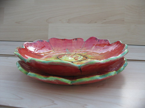 Talíř květ — foto 2