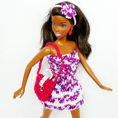 Růžová kabelka pro Barbie — foto 4