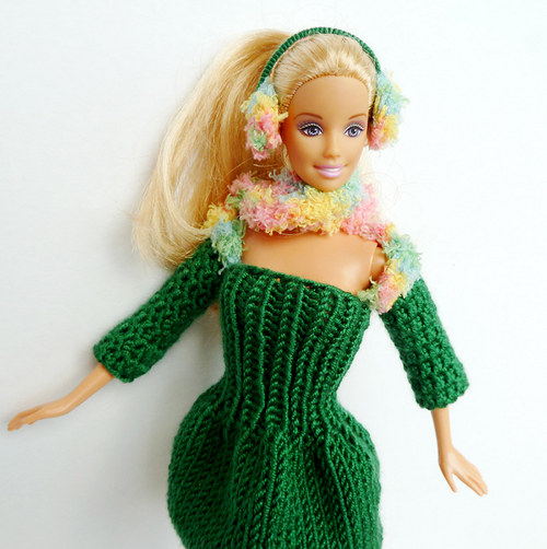 Bolerko s kožešinkou pro Barbie — foto 2