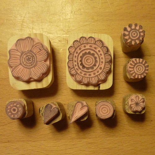 Razítka sada ornamentů — foto 2