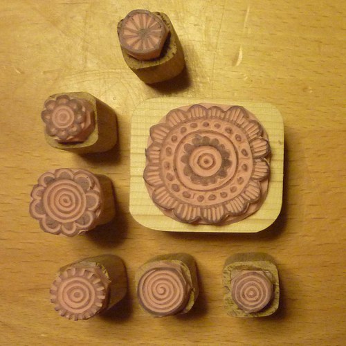Razítka sada ornamentů — foto 2