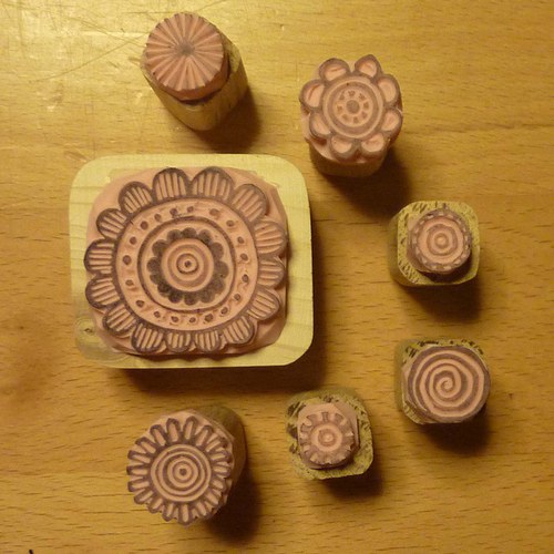 Razítka sada ornamentů — foto 2