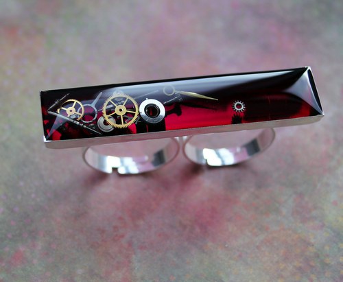 Twofingers /burgundy/ — foto 3