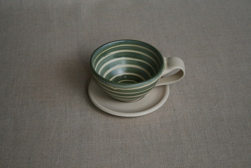 Čajová souprava-zelená — foto 2