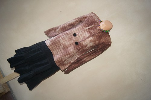 Ivcatko tunika No. 23 "hnědá bambulačka" :) — foto 4