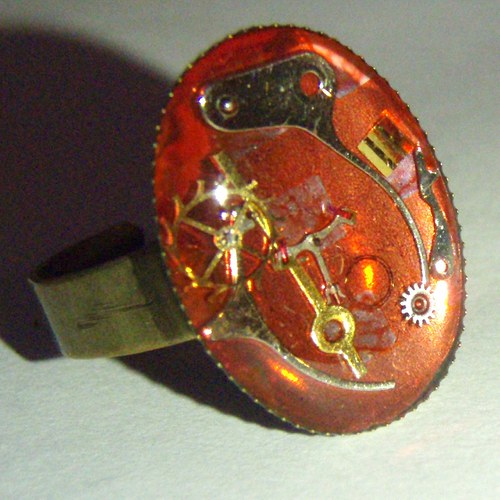 Červený steampunkový — foto 2