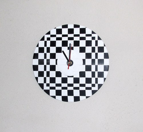 Hodiny "Optical Illusion II" — foto 2