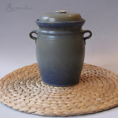 Kvašák kameninový modrý 1,5l — foto 2