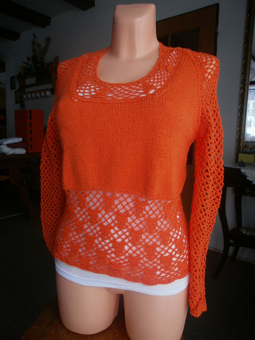 Oranžová halenka — foto 6