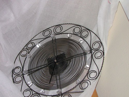 Ornamentální... drátované hodiny — foto 5