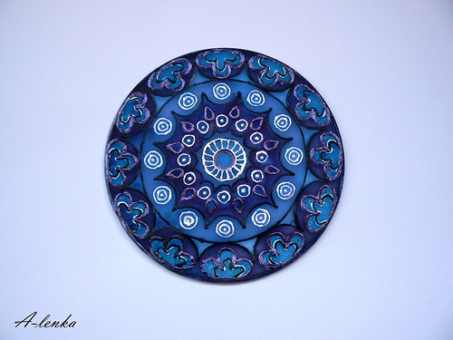 Modrá mandala — foto 2