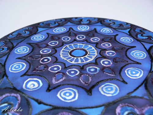 Modrá mandala — foto 3
