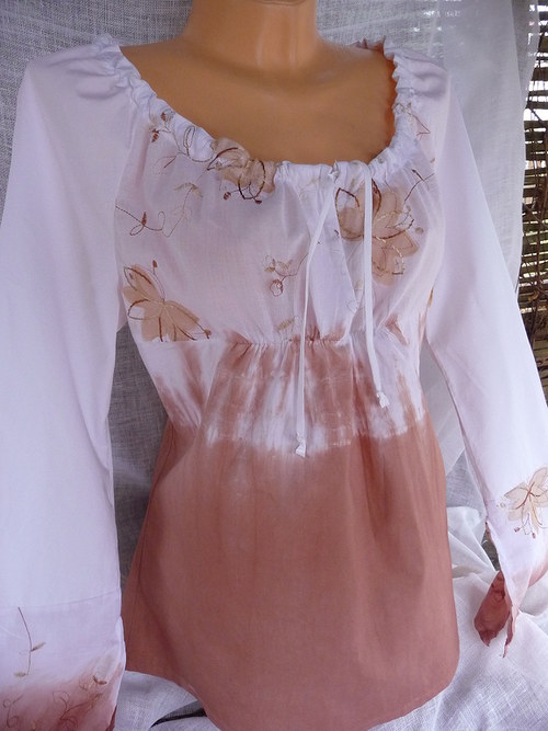 Dám. halenka s výšivkou — foto 3