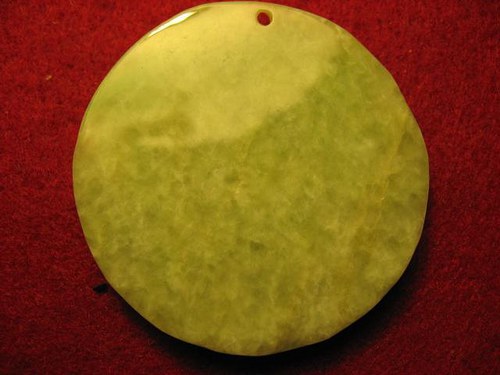 Amulet Čína - drak a mince jadeit — foto 2