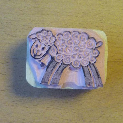 Razítko beránek — foto 2