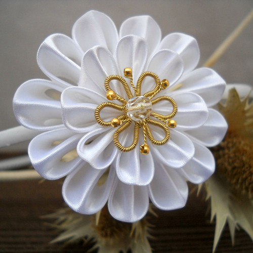 Kanzashi čelenka Hisa — foto 2