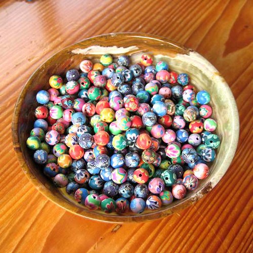 Fimo Kuličky 8mm - 10ks — foto 2
