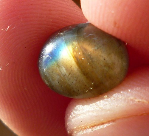 Labradorit -cabochon - pár — foto 2