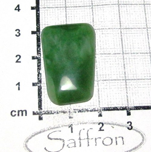 Světlý Nefrit Rusko, kabošon č.3 — foto 2