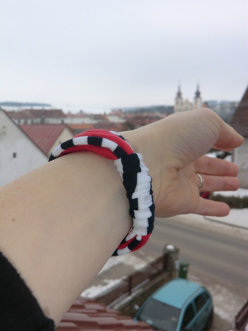 Náramek námořnický červený — foto 2
