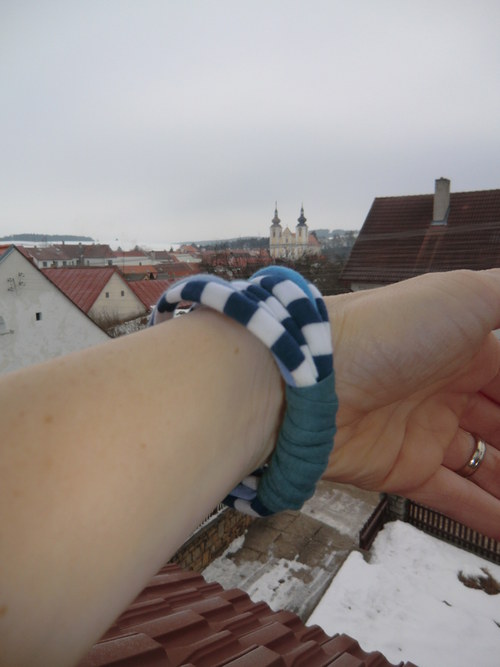 Náramek námořnický modravý — foto 2