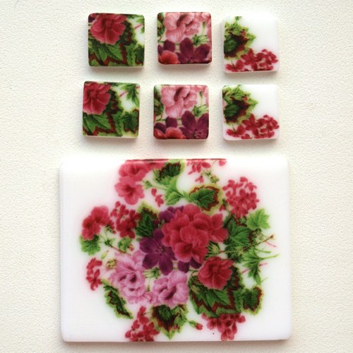 Pelargonie /na náušnice/ 662 — foto 2