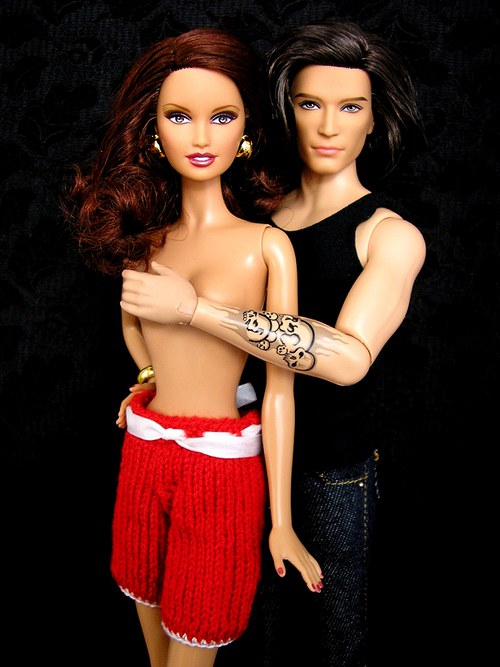 Červené kraťasy pro Barbie II. — foto 2