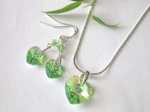 Swarovski sada Peridot AB — foto 2