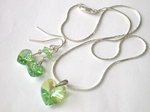 Swarovski sada Peridot AB — foto 3