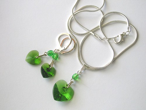 Swarovski sada Fern Green — foto 3