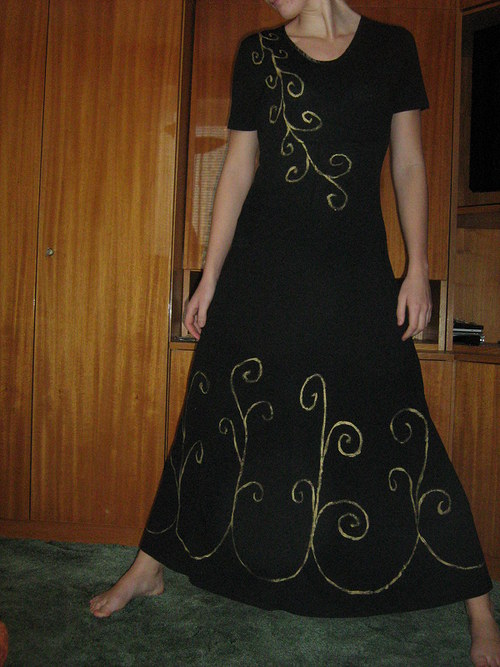 Big black dress — foto 3