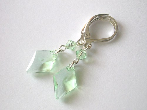 Swarovski sada Rhombus Chrysolite — foto 6