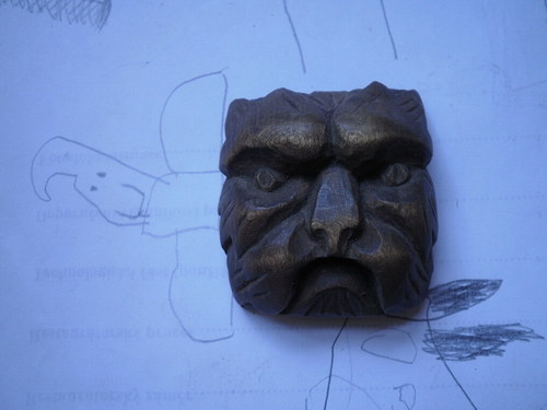 Vyřezávaný "Maskaron" — foto 2