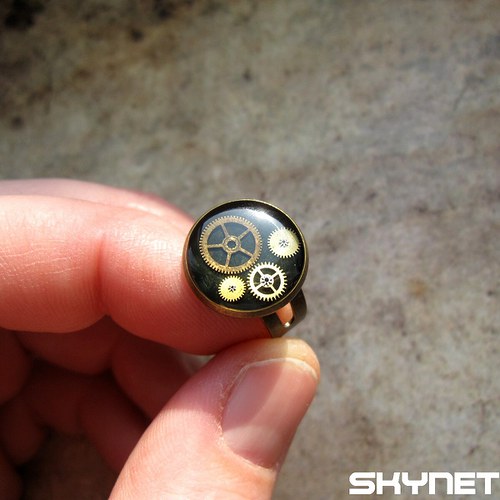 Steampunk prsten — foto 4
