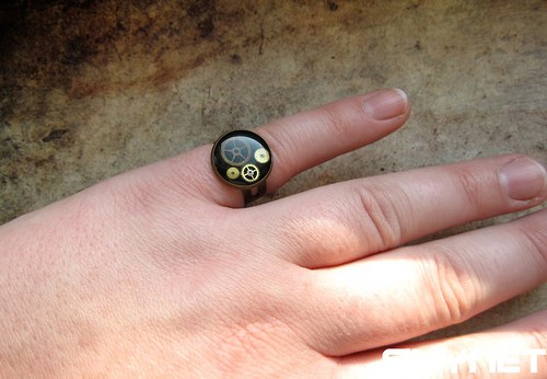 Steampunk prsten — foto 5