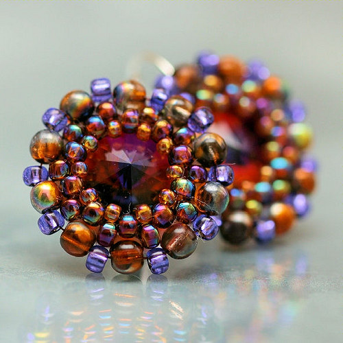 Č. 807 - náušnice se Swarovski — foto 2