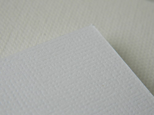 Texturované čtvrtky A5 - bílé - 5 ks — foto 2